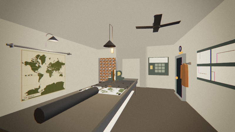 Room 0003, seen from its doorway